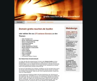 Gratis-Rauchen.de(Domainverkauf) Screenshot