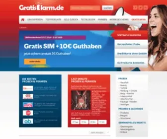 Gratisalarm.de(Gratisproben) Screenshot