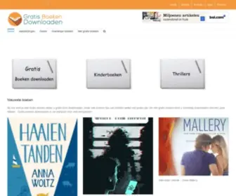 Gratisboekendownloaden.net(Gratis Boeken Downloaden) Screenshot