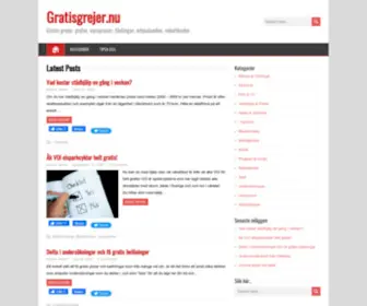 Gratisgrejer.nu(Gratisgrejer) Screenshot