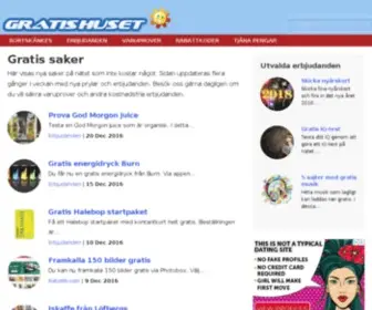 Gratishuset.se(Gratis) Screenshot