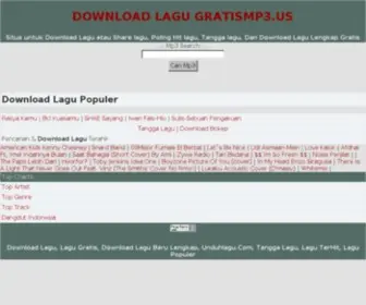 GratisMP3.us(Download dan Lagu Mp3 Gratis) Screenshot