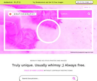 Gratisography.com(Free High) Screenshot