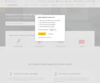 Gratisonlineshop.nl(Hosting provider voor domeinnaam registreren en webhosting) Screenshot