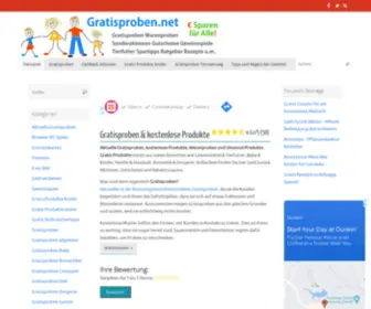 Gratisproben.net(Gratisproben & Kostenloses) Screenshot