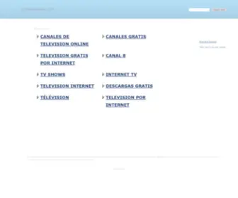 Gratistelevision.com(Television gratis por internet) Screenshot