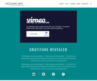 Gratituderevealed.com(Gratitude Revealed) Screenshot