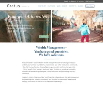 Gratuscapital.com(Gratus Capital) Screenshot