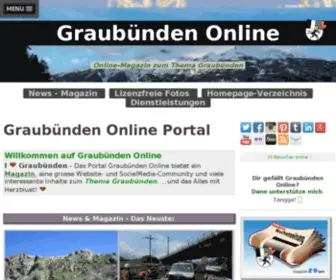 Graubuendner.ch(Graubuendner) Screenshot
