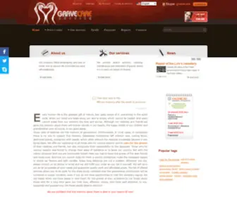 Gravecare.com.ua(Профессиональный уход за могилами на Западной Украине) Screenshot