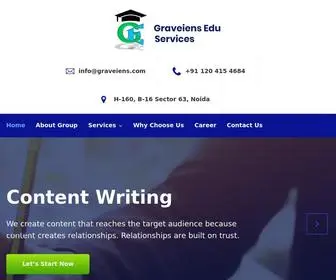 Graveiens.com(GravEiens Edu Services) Screenshot