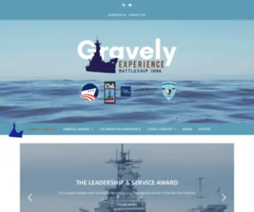 Gravelyexperience.org(A Man of Many Firsts) Screenshot