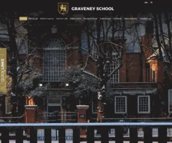 Graveney.org(Graveney School) Screenshot