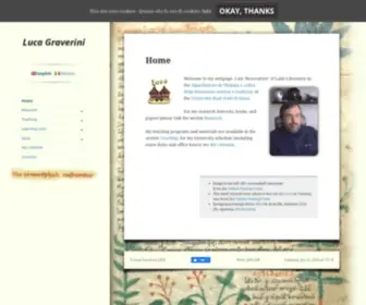 Graverini.net(Luca Graverini) Screenshot