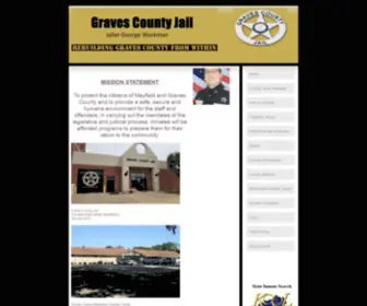 Gravescountyjail.net(Jailer George Workman) Screenshot