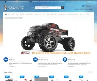 Gravesrc.com(Graves RC Hobby and Accessories Shop Remote Controlled Hobby) Screenshot