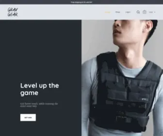 Gravgear.io(Weight Vests & Calisthenics Training Gears) Screenshot