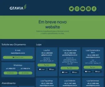 Gravia.net.br(LOJA GRAVIA) Screenshot