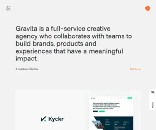 Gravita.co(Crafting Brand & Product Platforms) Screenshot