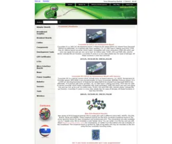 Gravitech.us(Gravitech Electronic Experimental Solutions) Screenshot