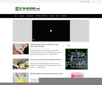 Gravitime.net(Blog Sains dan Teknologi) Screenshot