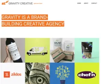 Gravitycreative.com(Ignite your brand) Screenshot