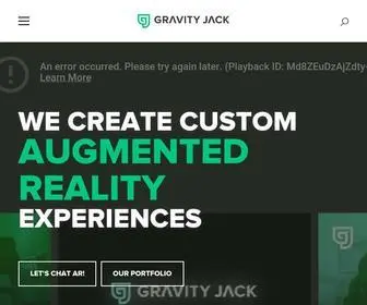 Gravityjack.com(Augmented Reality) Screenshot