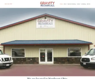 Gravitymechanicals.com(Gravity MechanicalsPlumbing) Screenshot