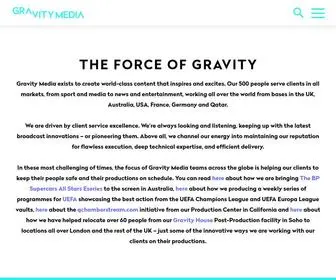 Gravitymedia.com(Gravity Media) Screenshot