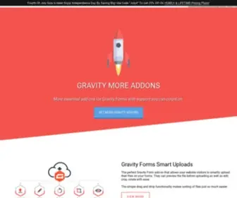 Gravitymore.com(Get more from your Gravity Forms Add) Screenshot