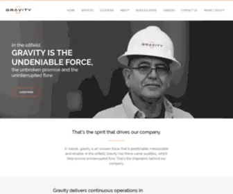 Gravityoilfieldservices.com(Gravity Oilfield Services) Screenshot