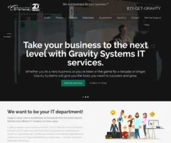 Gravityusa.com(Gravity Systems) Screenshot