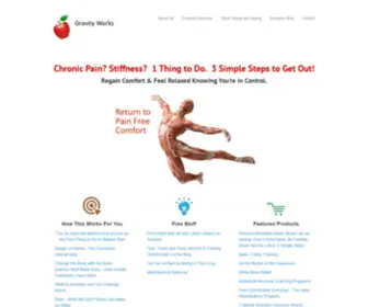 Gravitywerks.com(Feel Good How to End Pain and Stiffness in 3 Simple Steps) Screenshot