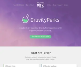 Gravitywiz.com(Gravity Perks) Screenshot