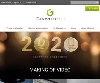 Gravotech.com(Discover Gravotech Group) Screenshot