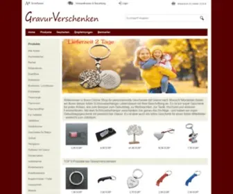 Gravur-Verschenken.de(Ihr) Screenshot