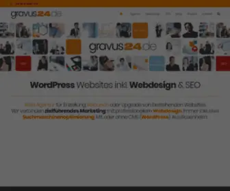 Gravus24.de(WordPress Webdesign Rosenheim) Screenshot