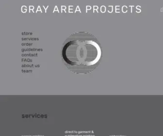 Grayareaprojects.com(Gray Area Projects) Screenshot