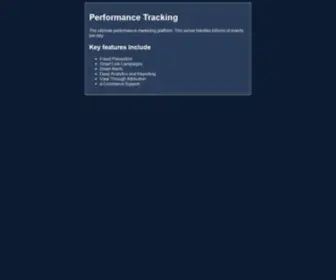 Grayboxer.com(Performance Marketing Platform) Screenshot