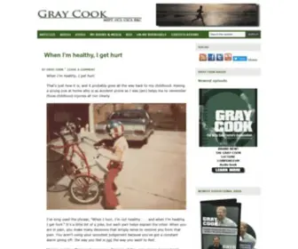 Graycook.com(Gray Cook) Screenshot