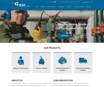 Grayinsco.com(Gray Insurance) Screenshot