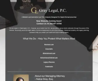 Graylegalpc.com(Gray Legal) Screenshot