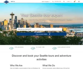 Graylineseattle.com(Gray Line Seattle) Screenshot