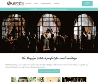 Graylynweddings.com(The Graylyn Estate) Screenshot