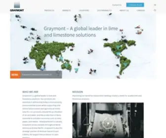 Graymont.com(Home) Screenshot