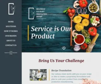 Grayrose.com(Grayrose Culinary Innovation Group) Screenshot