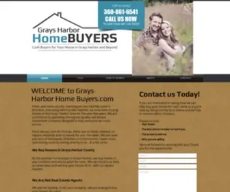Graysharborhomebuyers.com(Grays Harbor Home Buyers) Screenshot