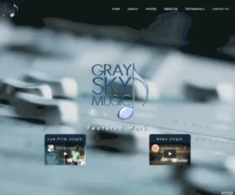 Grayskymusic.com(Gray Sky Music) Screenshot