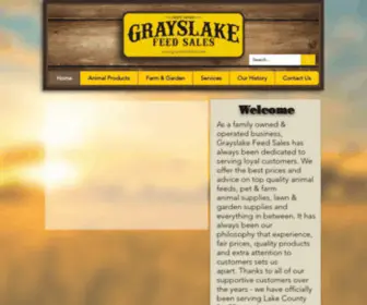 Grayslakefeed.com(Grayslake Feed Sales Inc) Screenshot