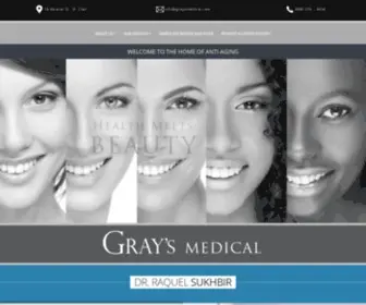 Graysmedical.com(Dr Raquel Sukhbir) Screenshot